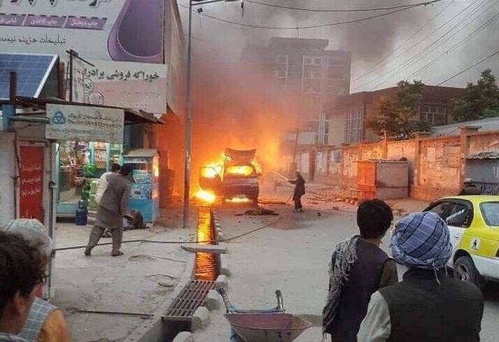 انفجار در مزار شریف افغانستان با ۲۲ کشته و زخمی