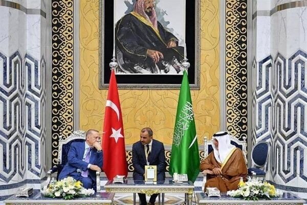 دیدار اردوغان با ملک سلمان در عربستان