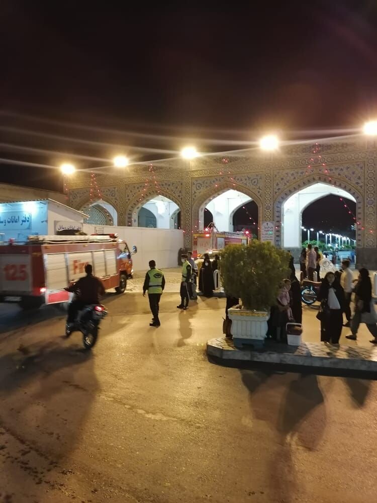 علت آتش سوزی در حرم مطهر رضوی چه بود؟ (۹ اردیبهشت ۱۴۰۱) + تصاویر و فیلم