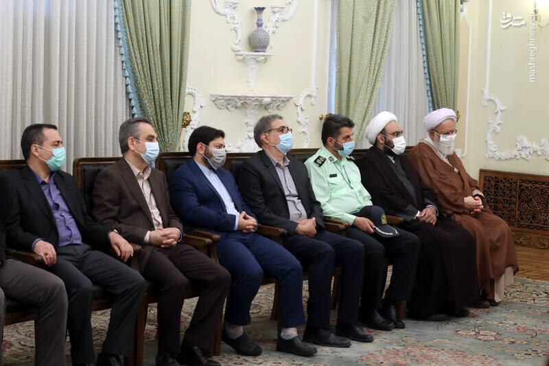 دیدار رئیسی با اعضای ستاد بزرگداشت شهید مطهری / تصاویر