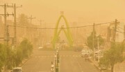 گرد و خاک دوباره خوزستان را تعطیل کرد
