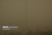 وضعیت بسیار خطرناک میزان گرد و غبار در ایلام