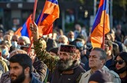 اعتراضات ضددولتی در ارمنستان ادامه دارد / معترضان خواستار استعفای پاشینیان شدند