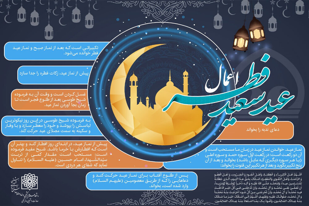 اعمال شب و روز عید فطر | در عید فطر چه کارهایی انجام دهیم؟ / عکس