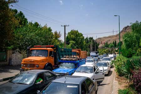 آخرین وضعیت ترافیک در جاده چالوس ۱۵ اردیبهشت ۱۴۰۱