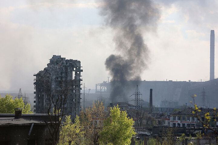 درگیری شدید در کارخانه فولاد آزوفستال اوکراین