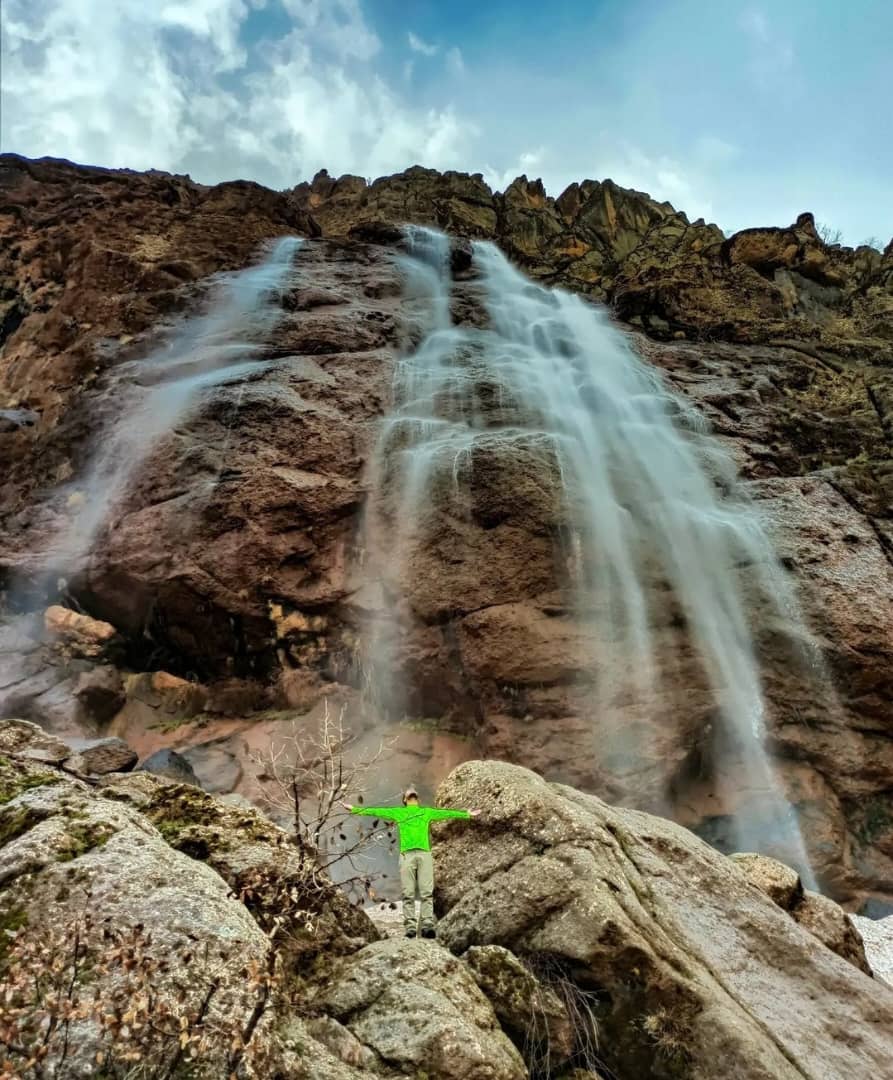 آبشار برنجه؛ رتبه ۱۳ آبشارهای مرتفع جهان در استان لرستان