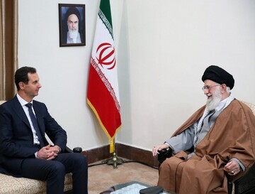 دیدار بشار اسد با رهبر انقلاب و رئیس جمهور در تهران