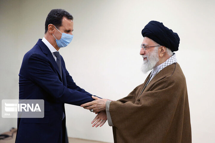 تصویری از دیدار بشار اسد با رهبر انقلاب در تهران
