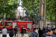 جزییات آتش سوزی در خیابان آزادی تهران