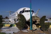 هواپیمای شیراز-تهران در فرودگاه مهرآباد از باند خارج شد / عکس و جزییات