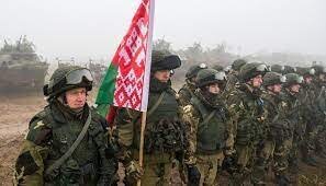 سربازان بلاروس در مرز اوکراین مستقر شدند