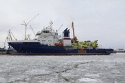 اوکراین: یک کشتی دیگر روسیه آتش گرفت