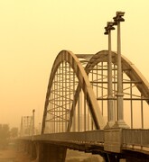 آلودگی هوای خوزستان به بیش از حد مجاز رسید