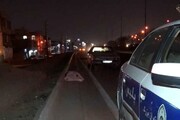 مرگ دردناک عابر پیاده در پی برخورد شدید با کامیون کشنده