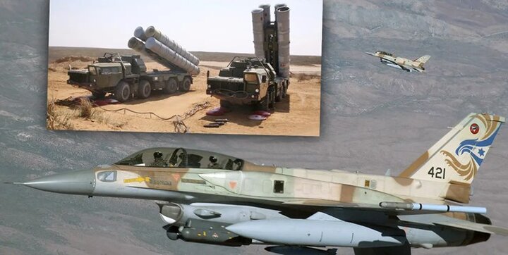 مقابله سامانه «اس ۳۰۰» روسیه با جنگنده‌های اسرائیل