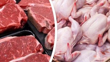 تصویری تلخ که گویای وضعیت معیشتی مردم است / فروش گوشت و مرغ با چک! + عکس