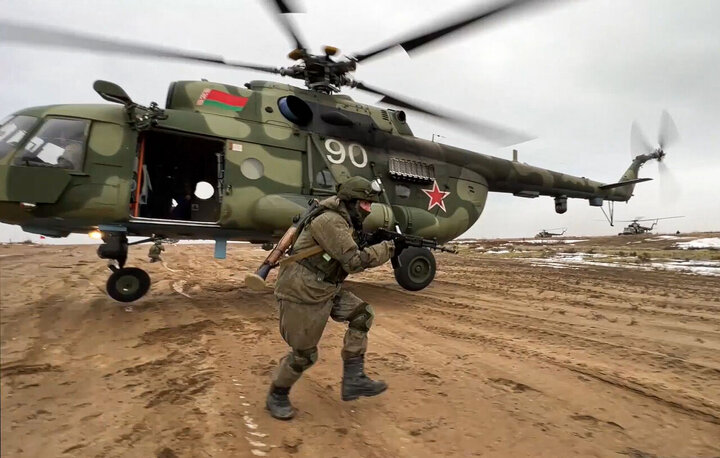 آمادگی نیروهای اوکراین برای مقابله با حمله احتمالی از مرز بلاروس 