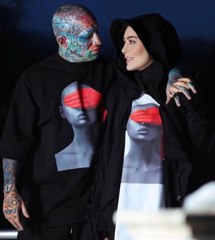 عکس های عاشقانه سحر قریشی با تتلو لو رفت!