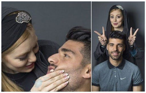 سحر قریشی با مهدی طارمی