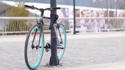 رونمایی از دوچرخه ضد سرقت / فیلم