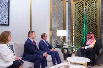 دیدار ولیعهد عربستان با نمایندگان جمهوری‌خواه کنگره آمریکا