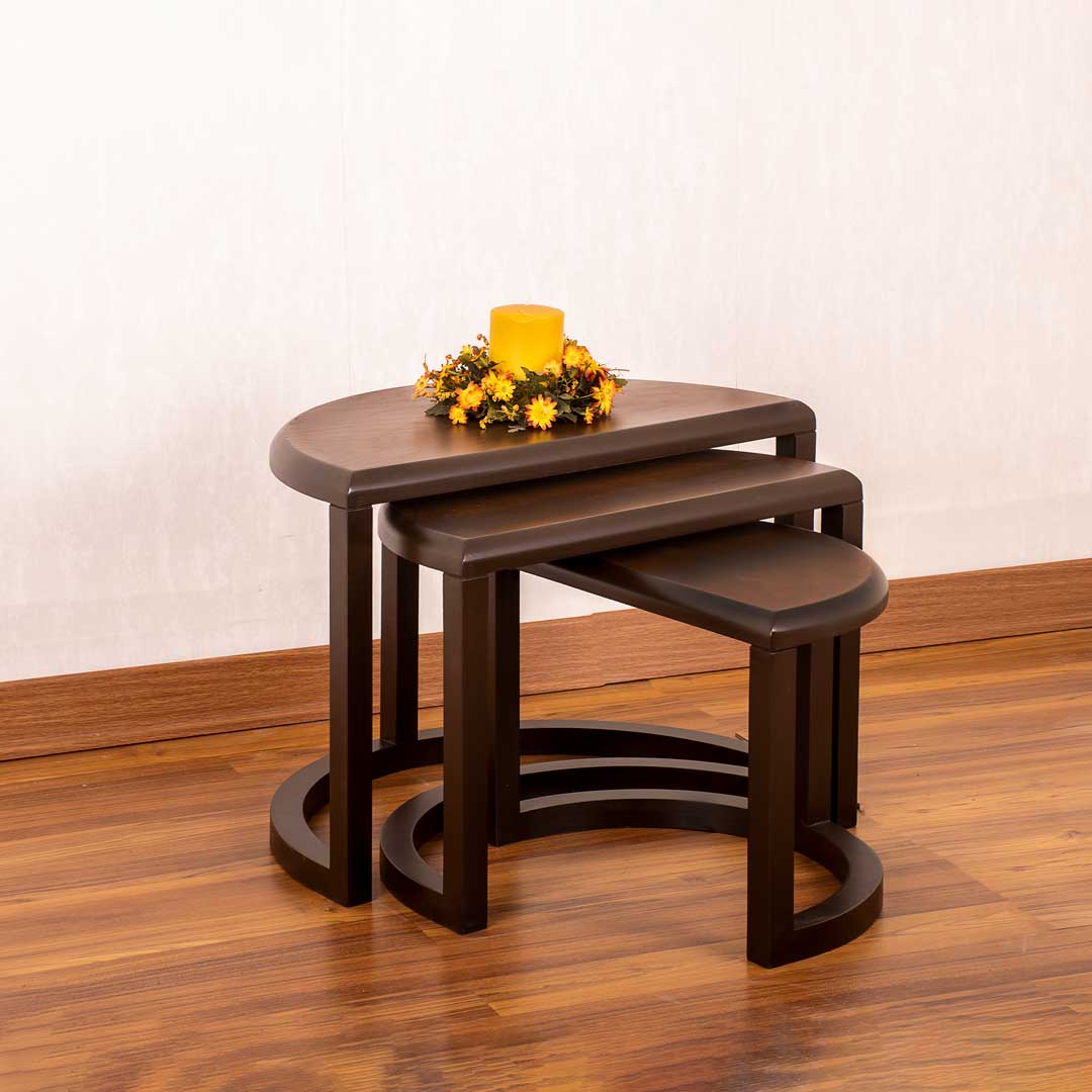 خرید بهترین میز چوبی ساده و گرد شیک ارزان قیمت