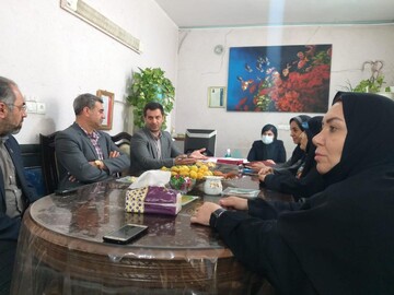 بازدید برخی اعضای حزب ایران قوی از سرای سالمندان حدیث عشق