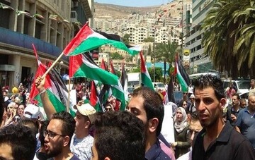 تجمع همبستگی با فلسطین در جنوب لبنان / فیلم
