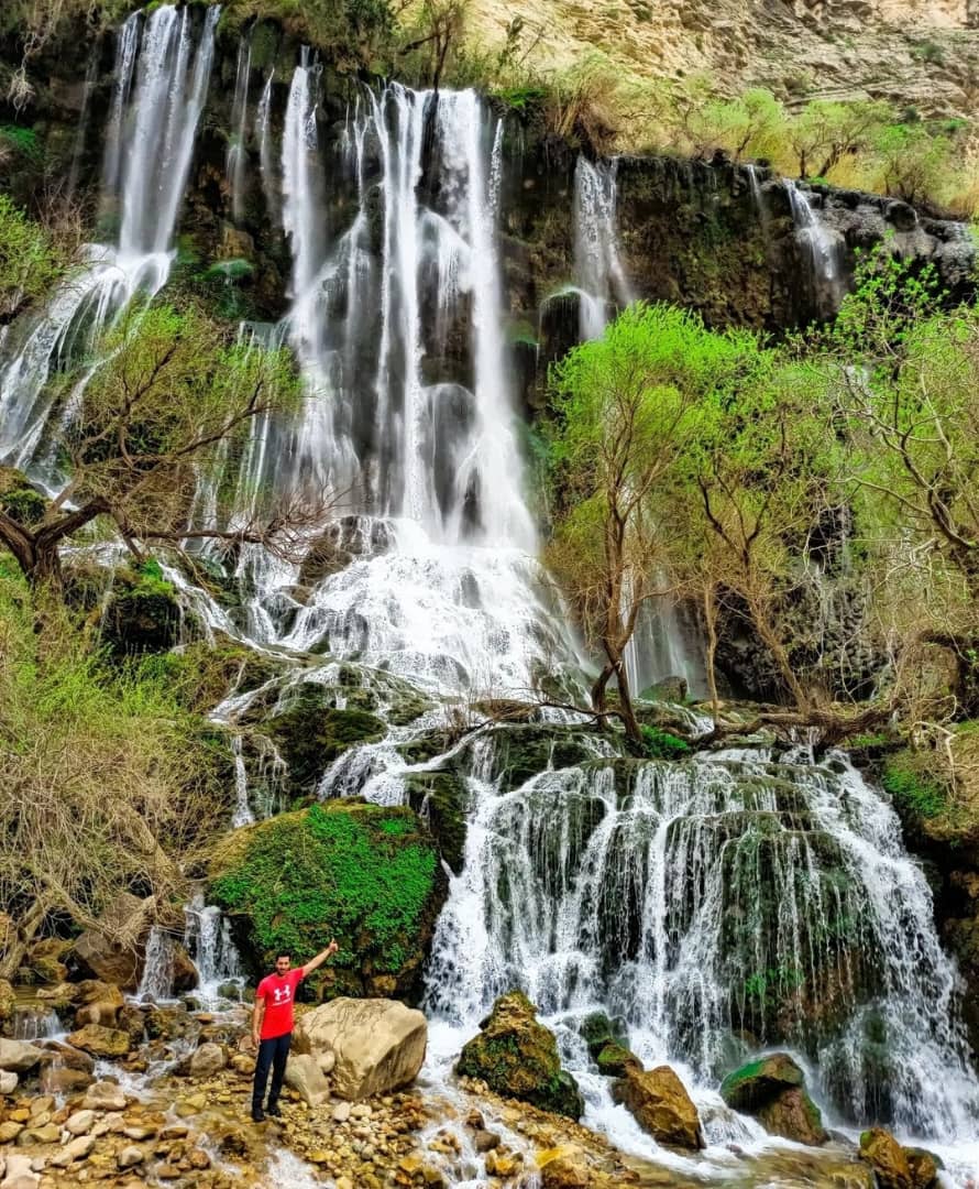 ۳۵امین اثر طبیعی کشور، بزرگترین آبشار طبیعی خاورمیانه/ روایتی از مبین کروندی