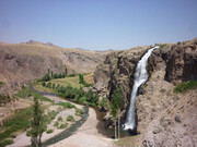 آیدوغموش آبشاری مصنوعی در آذربایجان شرقی