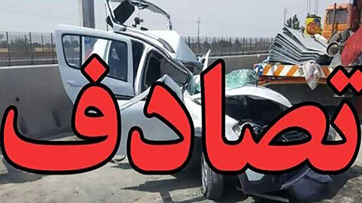 واژگونی خودرو ال ۹۰ در اتوبان زنجان-تبریز به دلیل خستگی راننده + دو کشته و یک زخمی!