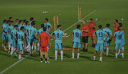 اولین تمرین تیم ملی در دوحه برگزار شد
