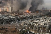 تصاویری از انفجار بزرگ بیروت در لبنان / فیلم