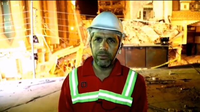 پایان عملیات آتش‌نشانان تهرانی در متروپل آبادان