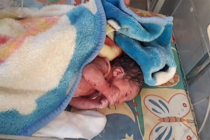 آخرین وضعیت جسمانی نوزاد رهاشده در نازی‌آباد