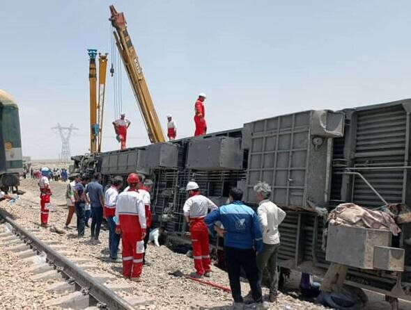 دستور بازداشت ۶ نفر در پی حادثه قطار مشهد - یزد صادر شد