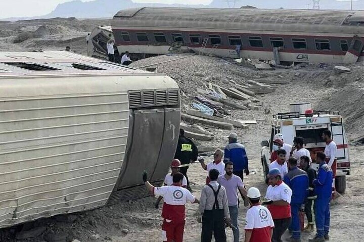 آخرین وضعیت مصدومان حادثه قطار مشهد - یزد / فیلم