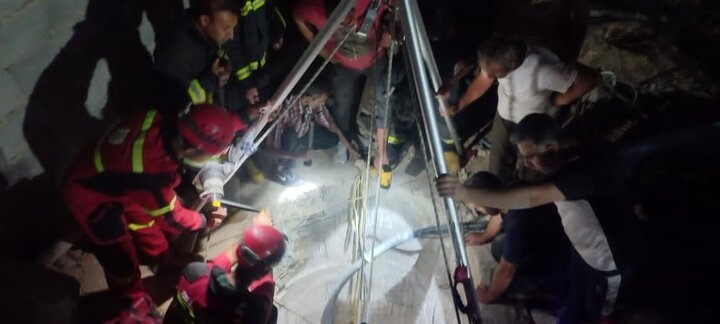 سقوط مرگبار پسر ۱۰ ساله در چاه ۲۵ متری 