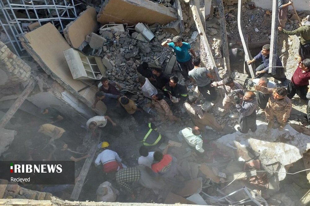 انفجار واحدهای مسکونی در پاوه / تصاویر