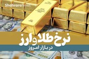 ورود دلار، طلا و سکه به کانال جدید ۲۲ خرداد ۱۴۰۱ / هر گرم طلای ۱۸ عیار یک میلیون و ۵۰۵ هزار تومان!