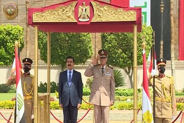 وزرای دفاع عراق و مصر در قاهره دیدار کردند