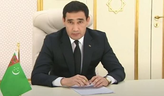 ابراهیم رئیسی از رئیس‌جمهور ترکمنستان استقبال کرد