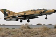 سقوط جنگنده F۱۴ نزدیک پایگاه هشتم شکاری اصفهان / فیلم