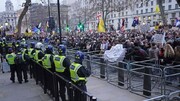 تظاهرات ضددولتی در لندن / فیلم