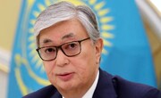 ورود رییس‌جمهور قزاقستان به تهران / فیلم