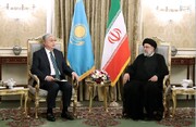 رییس‌جمهور قزاقستان: ارتباط ما با ایران ادامه‌دار است / فیلم