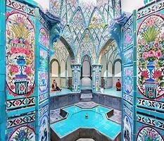 حمام چهار فصل زیباترین یادگار قاجاریان 
