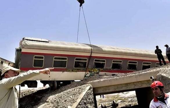 مقصر حادثه قطار مشهد-یزد مشخص شد