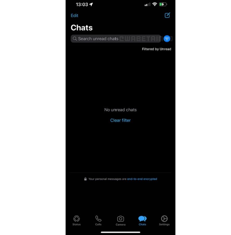 قابلیت جدید واتساپ؛ فیلتر پیامهای خوانده نشده